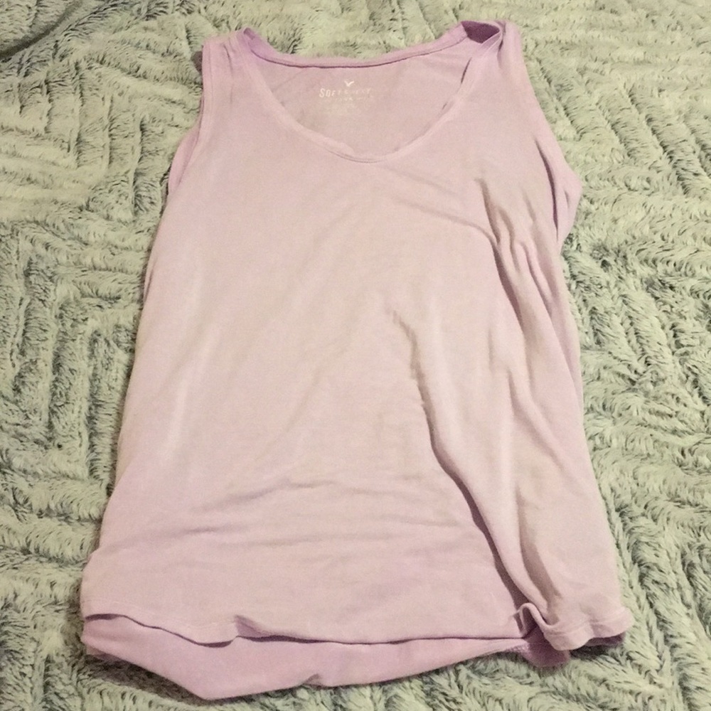 Purple tank top
